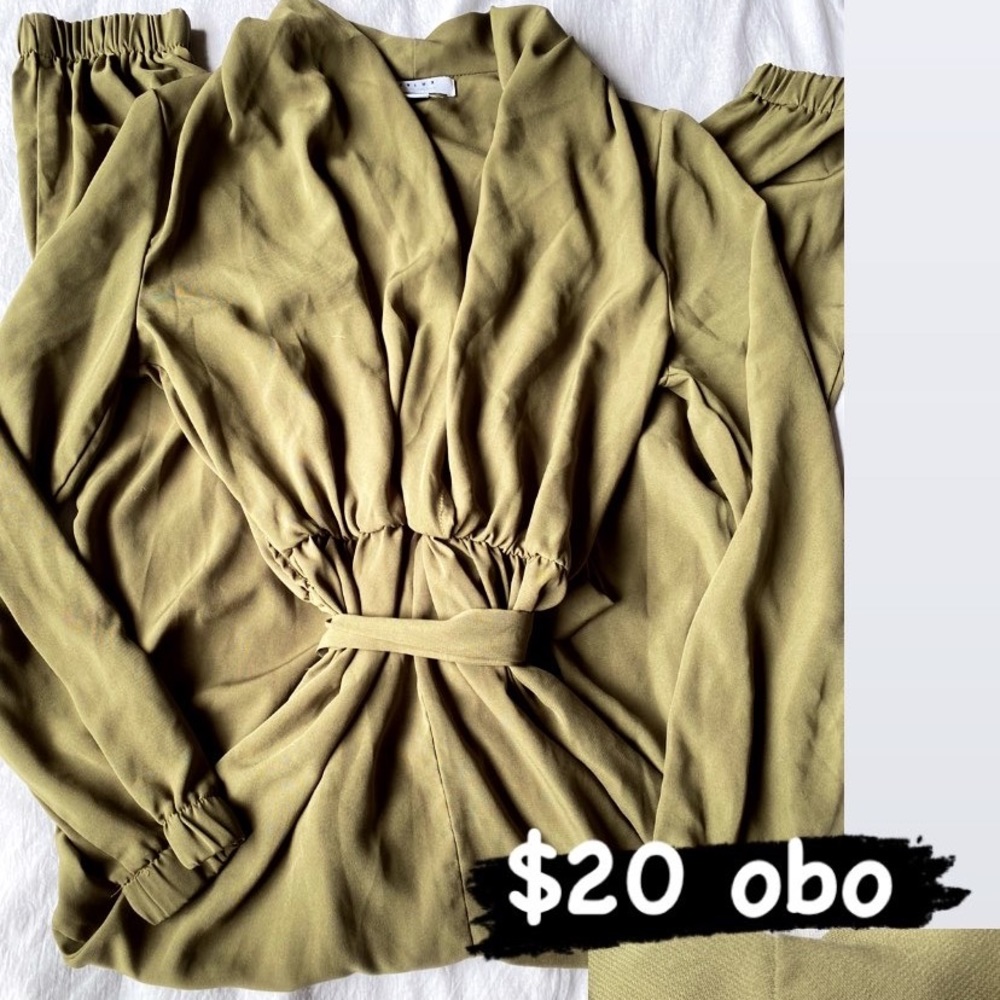 Favlux Fashion Army Green Jumpsuit